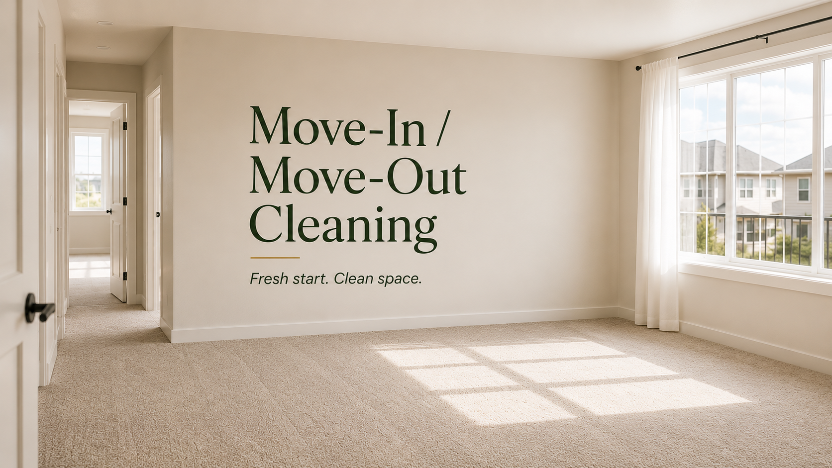 Move-In Move-Out Cleaning